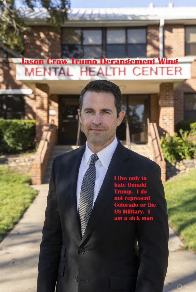 Jason Crow: The Smug, Treason-Cosplaying Little Worm Who Exists Only to Suck On His Own Trump Hatred