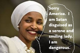 Ilhan Omar: The Smiling Serpent in the Halls of Power – Minnesota’s Embodiment of Satan – Its Not a Joke.