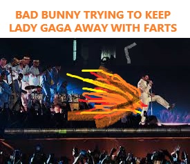 Old Lady Gaga’s Desperate Grab at Relevance: Hitching a Ride on Bad Bunny’s Super Bowl Wave