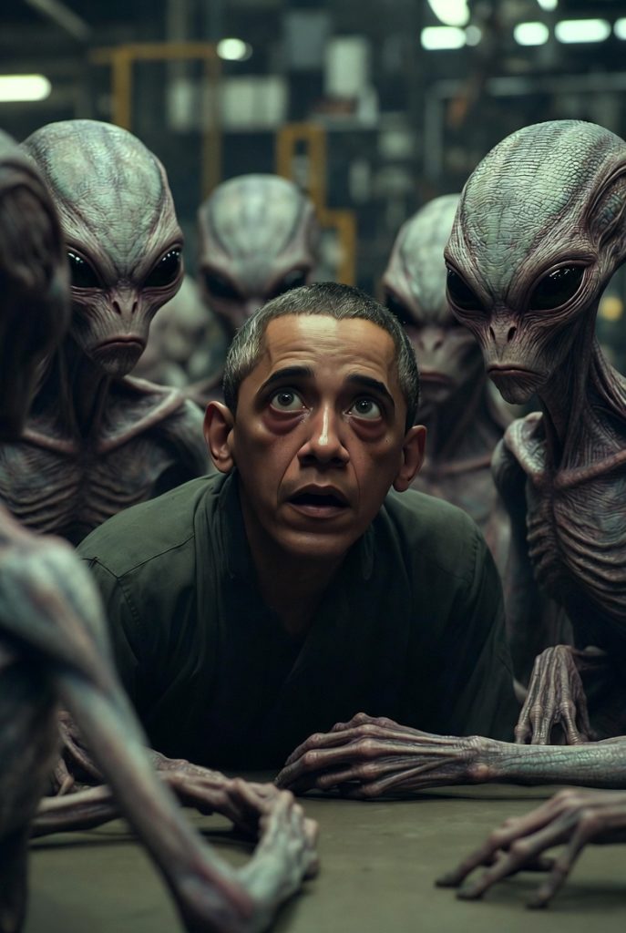 Obama Forced To Retract His Alien Comments – While “THEY” Exist, They Never Speak and Neither Should He