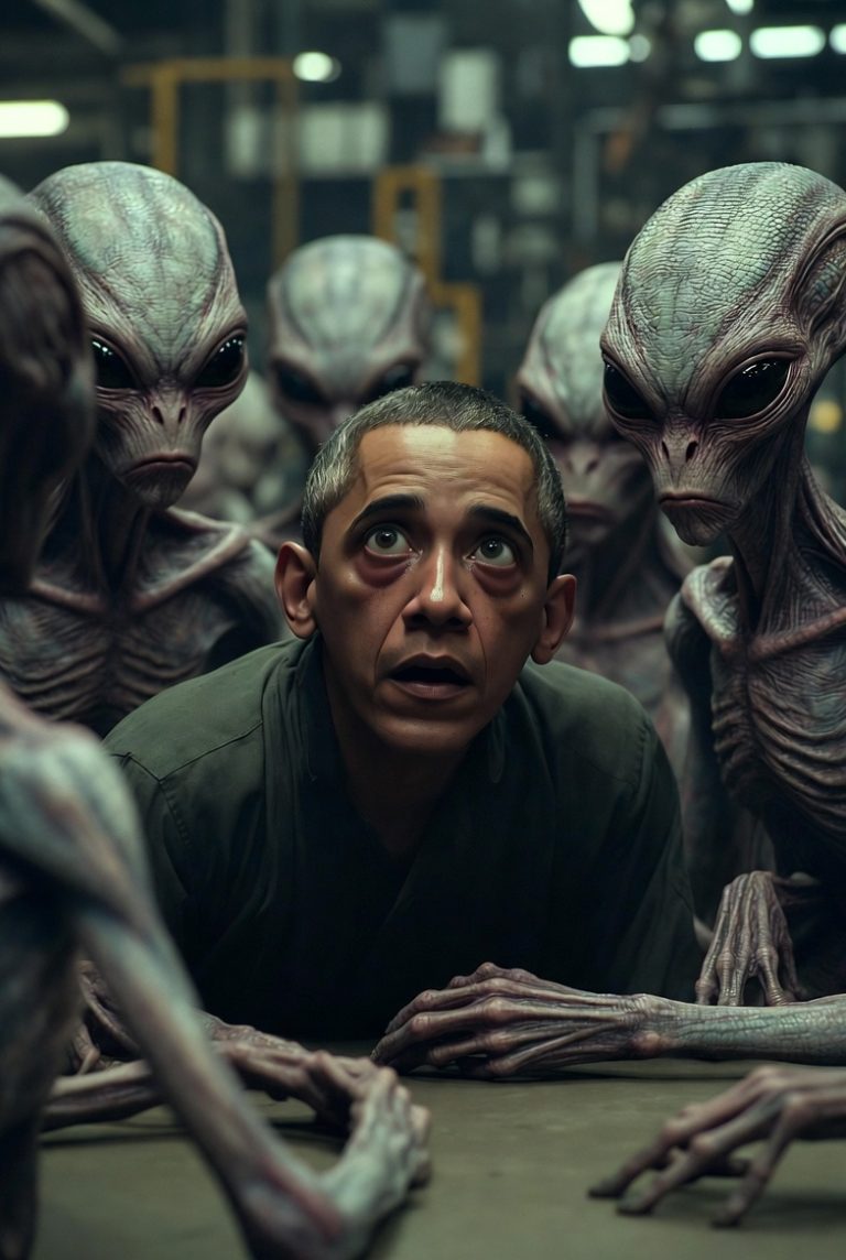 Obama Forced To Retract His Alien Comments – While “THEY” Exist, They Never Speak and Neither Should He
