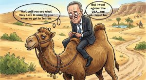 The Traitorous Behavior of Chuck Schumer. He’s Working in Washington DC as Iran’s Minister of Propaganda