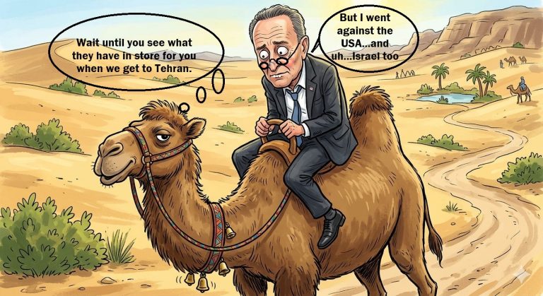 The Traitorous Behavior of Chuck Schumer. He’s Working in Washington DC as Iran’s Minister of Propaganda