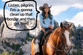 Kristi Noem – FIRED.  Horseback TV Ads and Minneapolis Maniacs Pushed Trump’s Hand.