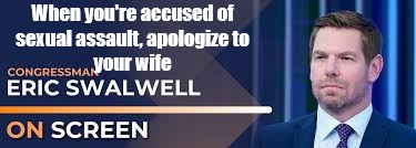 The Swalwell Strategy: A Masterclass in How the Limited Tard Brain Makes Tard Excuses