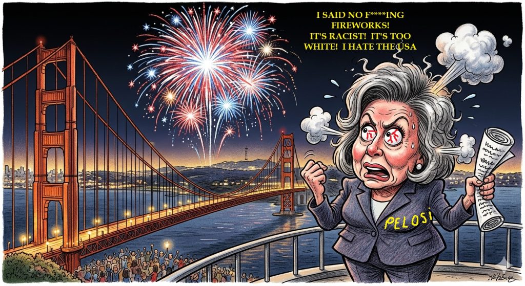 Stealing the Sky: Why San Francisco Elites Hate The USA and the 4th of July
