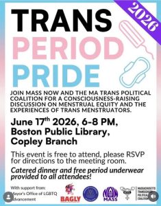 BOSTON’S TAX-FUNDED CLOWN SHOW: PRETENDING THAT MEN IN DRESSES MENSTRUATE