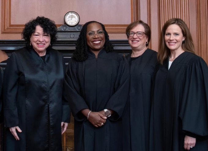 The DUMB BROADS of the High Court.  The Three Dumbest Women in the History of Justice:  Kagan, Katenji and Sotomayor