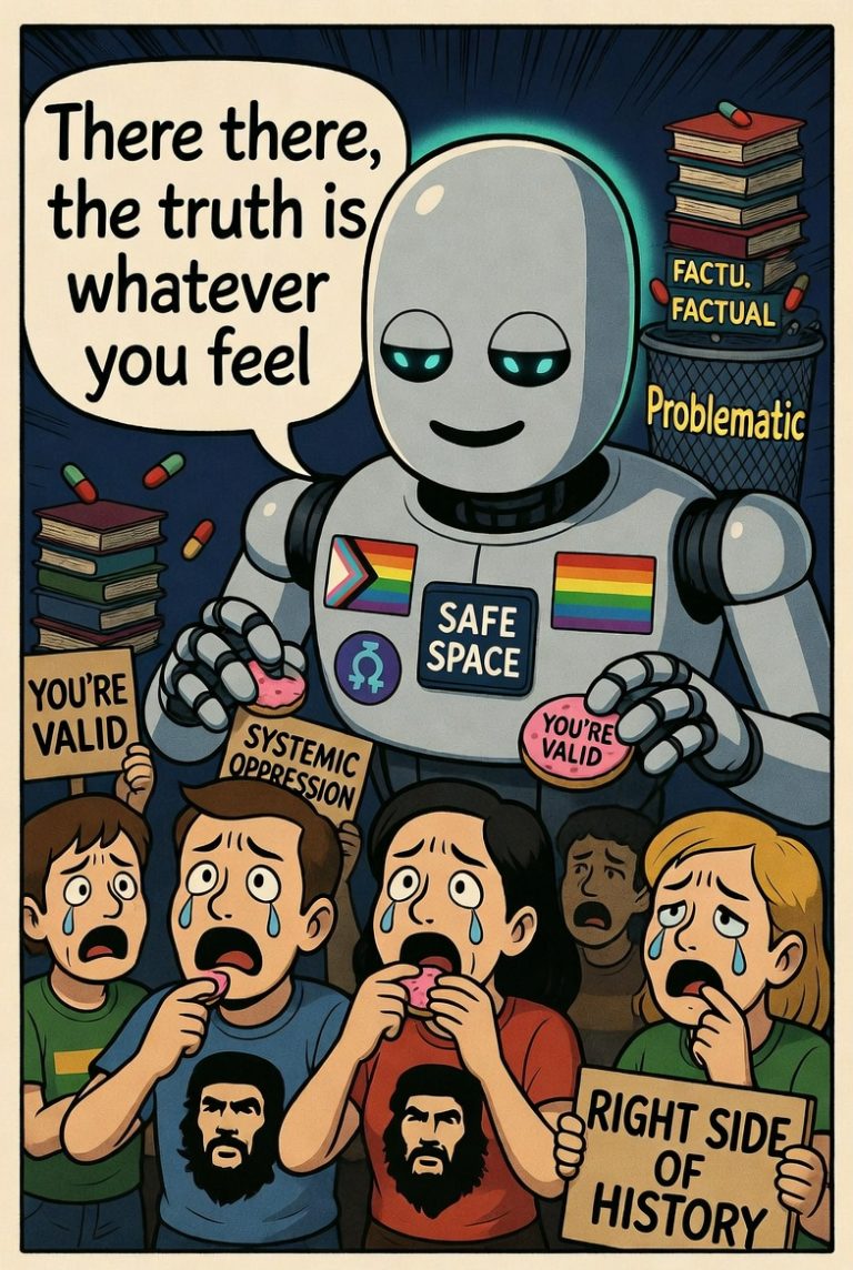 WOKE AIs: The Crybaby Left’s New Safe Space for Snowflakes