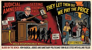 Blood on the Bench: How Radical Judges and Sanctuary Politicians Turn Blue Cities into Killing Fields