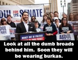 The Typical Dumb Broads and Fruity Men Handed Power to El-Sayed.