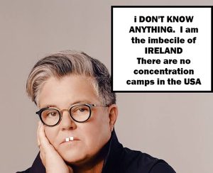 DEAR ROSIE O’DONNELL: BEFORE YOU CALL IT A CONCENTRATION CAMP, TRY LEARNING WHAT THE HELL YOU’RE TALKING ABOUT